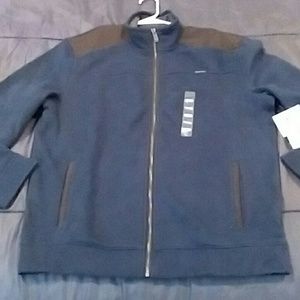 Calvin Klein Zip Up Long Sleeve Shirt